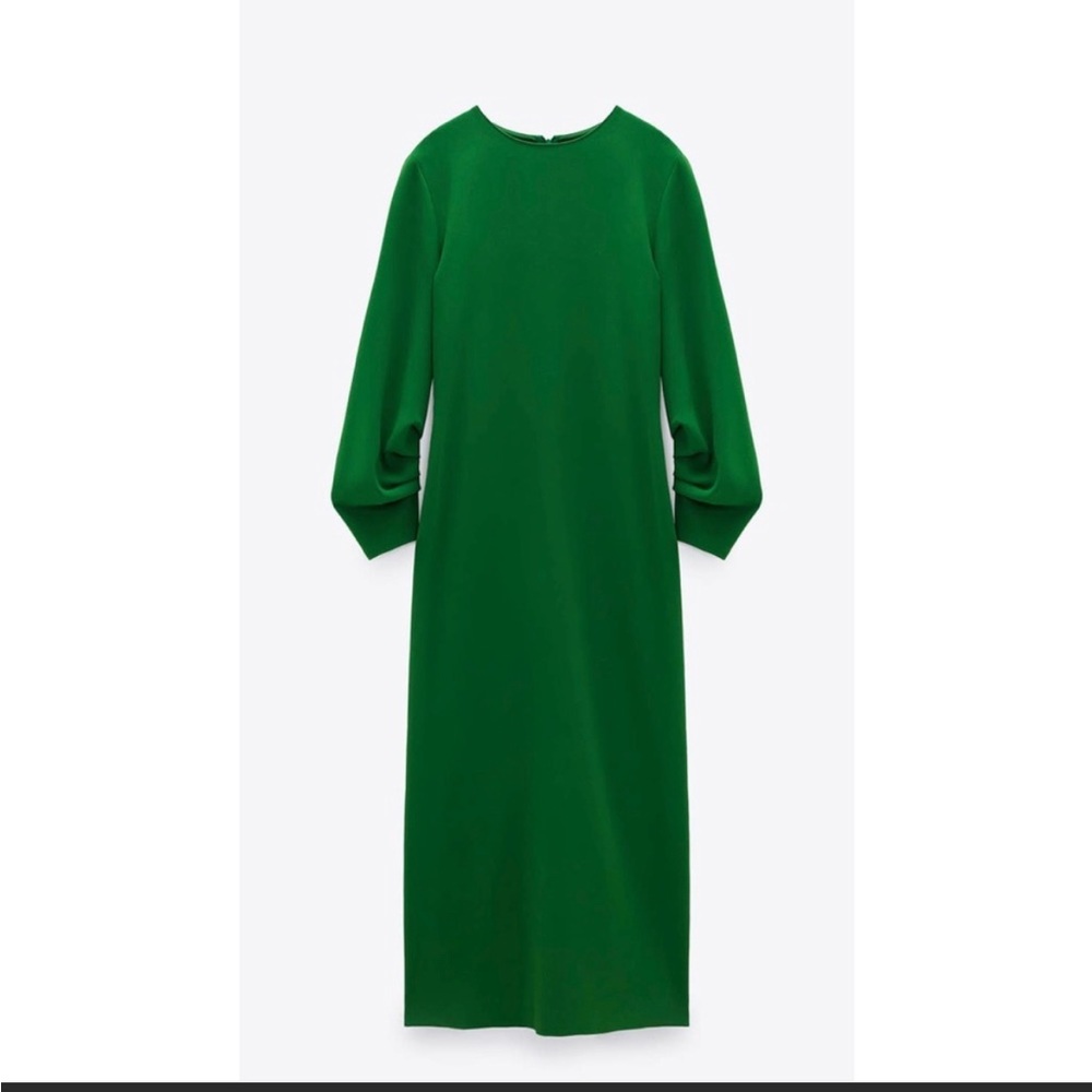 Zara Midi Green Dress